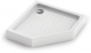 Акриловый душевой поддон Veconi Tezeo acrylic TZ-53 80x80 белый Акриловый душевой поддон Veconi Tezeo acrylic TZ-53 80x80 белый