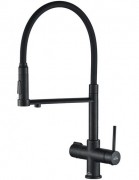 Смеситель для кухни ZorG Steel Hammer SH 2003 черный Смеситель для кухни ZorG Steel Hammer SH 2003 черный