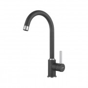 Смеситель для кухни GRANFEST Мрамор 3650 графит