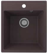 Мойка кухонная Ulgran Quartz Forte 425-06 трюфель Мойка кухонная Ulgran Quartz Forte 425-06 трюфель