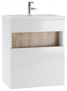 Тумба под умывальник подвесная Домино Fortuna В1 60 DF3103T