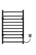 Полотенцесушитель электрический Gloss & Reiter Э2 Л 50x80 P10 Pro-gress Таймер МУАР Black Полотенцесушитель электрический Gloss & Reiter Э2 Л 50x80 P10 Pro-gress Таймер МУАР Black