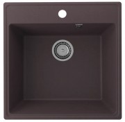 Мойка кухонная Ulgran Quartz Forte 505-06 трюфель Мойка кухонная Ulgran Quartz Forte 505-06 трюфель