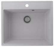 Мойка кухонная Ulgran Quartz Forte 580-04 платина