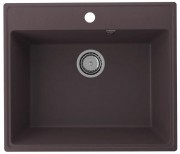 Мойка кухонная Ulgran Quartz Forte 580-06 трюфель