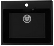 Мойка кухонная Ulgran Quartz Forte 580-07 уголь