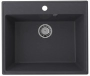 Мойка кухонная Ulgran Quartz Forte 580-08 космос Мойка кухонная Ulgran Quartz Forte 580-08 космос