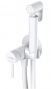 Смеситель для душа с гигиенической лейкой встраиваемый Wasserkraft A70538 белый