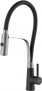 Смеситель для кухни Wasserkraft A8417 с гибким изливом черный Смеситель для кухни Wasserkraft A8417 с гибким изливом черный