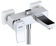 Смеситель для ванны Wasserkraft Aller White 1061 Смеситель для ванны Wasserkraft Aller White 1061