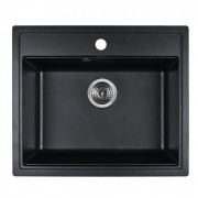 Мойка кухонная Wisent W600-26 антрацит