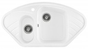 Мойка кухонная Gerhans E02-18 белая Мойка кухонная Gerhans E02-18 белая