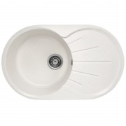 Мойка кухонная Gerhans A02-18 белая Мойка кухонная Gerhans A02-18 белая