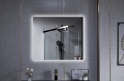 Зеркало Roxen Pure 80x70 с подсветкой и антизапотеванием Зеркало Roxen Pure 80x70 с подсветкой и антизапотеванием