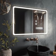 Зеркало Roxen Irida 90x70 с LED подсветкой Зеркало Roxen Irida 90x70 с LED подсветкой