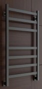 Полотенцесушитель водяной Stinox Prestige 40x80 черный матовый Полотенцесушитель водяной Stinox Prestige 40x80 черный матовый