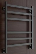 Полотенцесушитель водяной Stinox Prestige 50x70 черный матовый Полотенцесушитель водяной Stinox Prestige 50x70 черный матовый