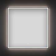 Зеркало Wellsee 7 Rays' Spectrum 172200400 50x50 с фронтальной LED-подсветкой (черный контур, сенсорная кнопка) Зеркало Wellsee 7 Rays' Spectrum 172200400 50x50 с фронтальной LED-подсветкой (черный контур, сенсорная кнопка)