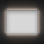 Зеркало прямоугольное Wellsee 7 Rays' Spectrum с фоновой LED-подсветкой 172201030 100x70 см черный контур Зеркало прямоугольное Wellsee 7 Rays' Spectrum с фоновой LED-подсветкой 172201030 100x70 см черный контур