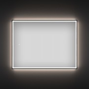 Зеркало прямоугольное Wellsee 7 Rays' Spectrum с фронтальной LED-подсветкой 172201210 75x50 см черный контур Зеркало прямоугольное Wellsee 7 Rays' Spectrum с фронтальной LED-подсветкой 172201210 75x50 см черный контур