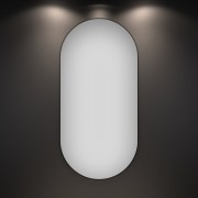Овальное зеркало Wellsee 7 Rays' Spectrum 172201420 40x80 см черный контур Овальное зеркало Wellsee 7 Rays' Spectrum 172201420 40x80 см черный контур