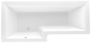 Акриловая ванна 1Marka Linea 165x85 L левая