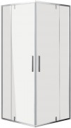 Душевой уголок Grossman Forta GR-1010Fo 100x100 стекла прозрачные, профиль хром