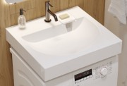 Умывальник на стиральную машину Sanita Luxe Galaxy 60 белый Умывальник на стиральную машину Sanita Luxe Galaxy 60 белый