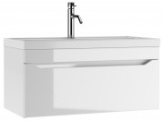 Тумба под умывальник подвесная Айсберг Ева В1 90 DA5904T Тумба под умывальник подвесная Айсберг Ева В1 90 DA5904T