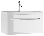 Тумба под умывальник подвесная Айсберг Ева В1 80 DA5903T Тумба под умывальник подвесная Айсберг Ева В1 80 DA5903T