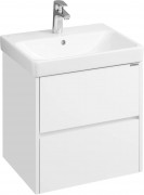 Тумба с умывальником Акватон Сканди 55 белый матовый / белый глянец Тумба с умывальником Акватон Сканди 55 белый матовый / белый глянец