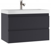 Тумба под умывальник подвесная Домино Graffo В2 80 графит DGr2106T Тумба под умывальник подвесная Домино Graffo В2 80 графит DGr2106T