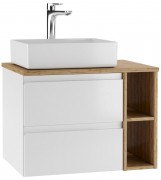 Тумба под умывальник подвесная Домино Frost В2 70 DF3401T