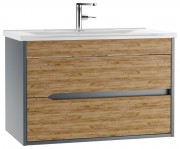 Тумба под умывальник подвесная Домино Karat В2 80 DK3202T Тумба под умывальник подвесная Домино Karat В2 80 DK3202T