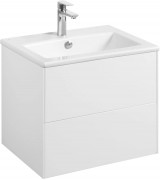 Тумба подвесная Акватон Сохо 60 с умывальником Элина 60