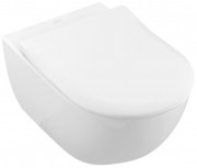 Унитаз подвесной Villeroy & Boch Subway 2.0 с сиденьем микролифт Унитаз подвесной Villeroy & Boch Subway 2.0 с сиденьем микролифт