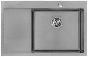Мойка кухонная из нержавеющей стали ARFEKA AF 780*505 R SATIN Мойка кухонная из нержавеющей стали ARFEKA AF 780*505 R SATIN