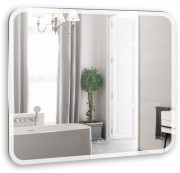 Зеркало Silver Mirrors Стив LED 3 80x68 сенсорный выключатель, подогрев, часы Зеркало Silver Mirrors Стив LED 3 80x68 сенсорный выключатель, подогрев, часы