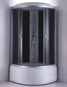 Душевая кабина Coliseum Simple T-80 80x80 (черная/тонированное стекло) Душевая кабина Coliseum Simple T-80 80x80 (черная/тонированное стекло)