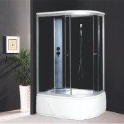 Душевая кабина Coliseum Simple T-120 120x80 L (черная, тонированное стекло) Душевая кабина Coliseum Simple T-120 120x80 L (черная, тонированное стекло)