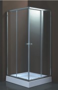 Душевой уголок Coliseum Кварто Т 90 90x90 тонированный с поддоном