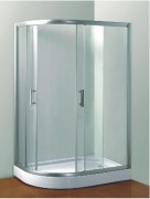 Душевой уголок Coliseum ТМ 817 100x80 правый тонированный