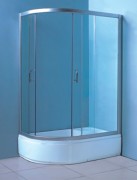 Душевой уголок Coliseum Сатрия Т-100 100x80 правый (матовое стекло)