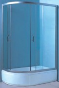 Душевой уголок Coliseum Сатрия Т-120 R 120x80 (матовое стекло)