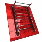 Полотенцесушитель водяной Двин Tfl с полочкой 60/50 выход слева Полотенцесушитель водяной Двин Tfl с полочкой 60/50 выход слева