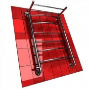 Полотенцесушитель водяной Двин Tfg с полочкой 80/50 выход слева Полотенцесушитель водяной Двин Tfg с полочкой 80/50 выход слева