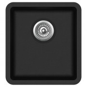 Мойка кухонная AquaSanita Arca SQA 101 601 W Black Metallic Мойка кухонная AquaSanita Arca SQA 101 601 W Black Metallic