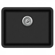 Мойка кухонная AquaSanita Arca SQA 102 601 W Black Metallic Мойка кухонная AquaSanita Arca SQA 102 601 W Black Metallic