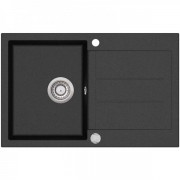 Мойка кухонная AquaSanita Tesa SQT 101 601 AW Black Metallic Мойка кухонная AquaSanita Tesa SQT 101 601 AW Black Metallic