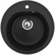 Мойка кухонная Ulgran U-101-344 ультра-черный